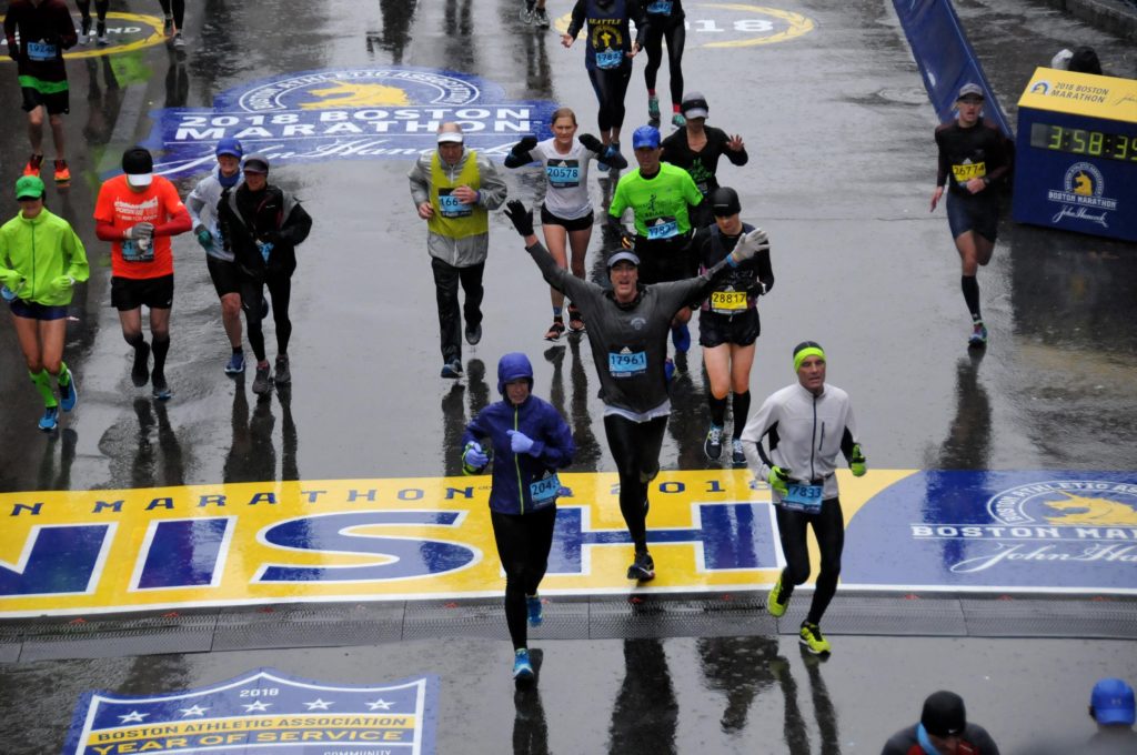Facilities’ Andrew Goodenough Runs in the 2018 Boston Marathon UTSA
