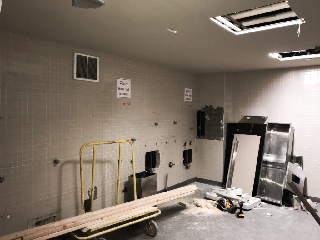 restroom renovations